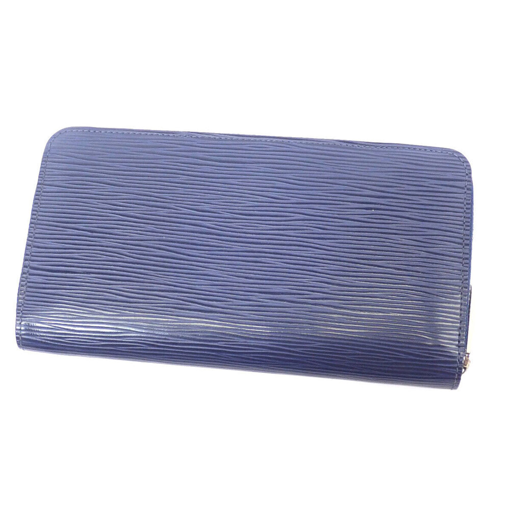 Louis Vuitton Wallet Zippy Long Leather Epi Wallet Black